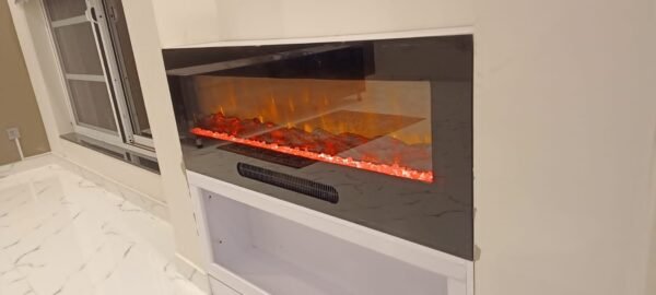 6ft Electric Fireplace (without heater)
