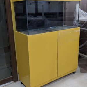 3ft Aquarium in yellow and black theme