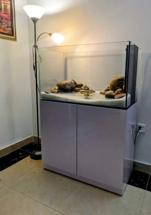 36 inches Aquarium with sump filter and 12mm crystal clear glass