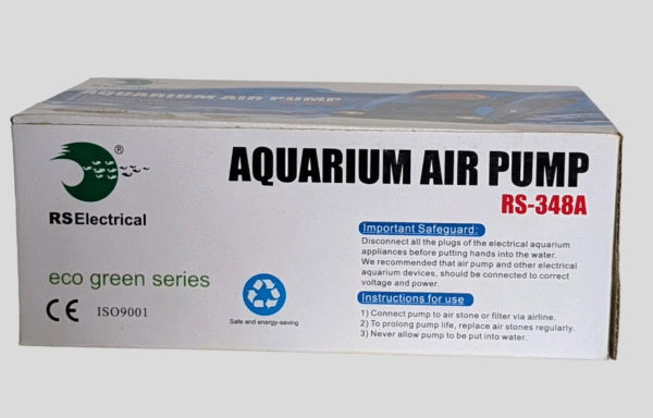 Aquarium Airpump RS-348A  (Dual Nozzel) - Image 3