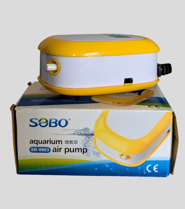 Aquarium Air Pump SOBO SB-9903 (single Nozzel) - Image 3
